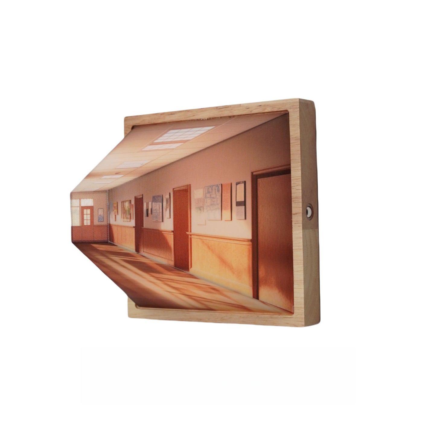 3D-Optische Täuschungslampe aus Massivholz – Kunstvolles Lichtspiel für Ihr Zuhause 6