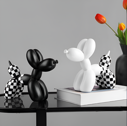 Balloon Pup Kunstwerk – Verspielter Charme Für Ihr Zuhause 1