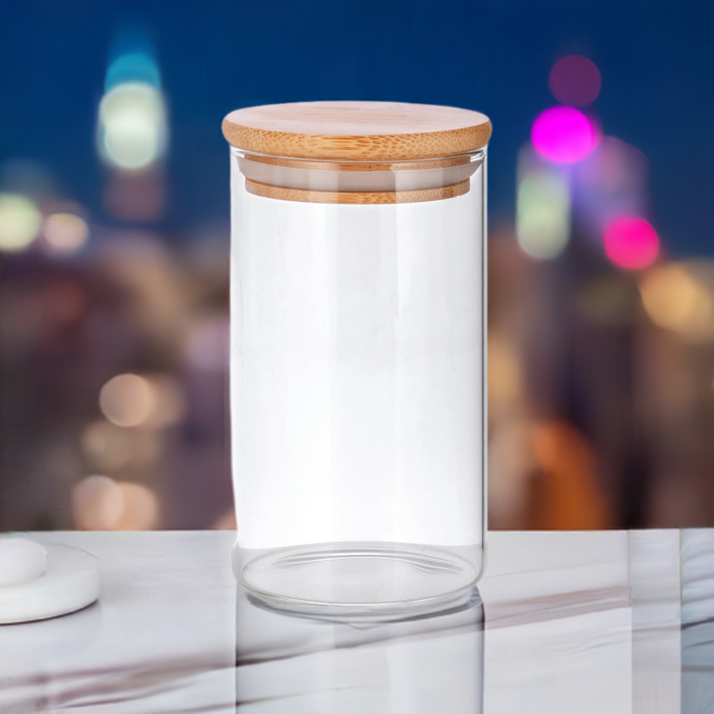 Borosilikat-Vorratsglas Mit Bambusdeckel – Frischehaltende Aufbewahrung Für Ihre Lebensmittel 2