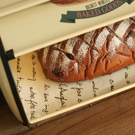 Brotbewahrungsbox Aus Eisen – Elegante Lösung Für Frisches Brot 3