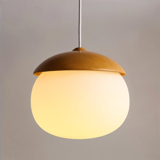 **Castanea Hängeleuchte – Elegante Beleuchtung mit Natürlichem Flair** 1