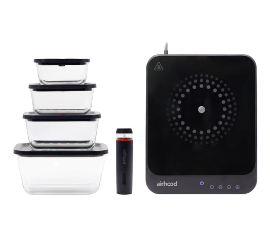 Cook & Seal-Paket Induktionsherd – Effizientes Kochen Mit Frischen Lebensmitteln 1