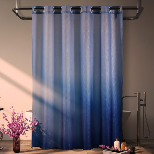 CozyHook Ombre Duschvorhang – Eleganter Farbverlauf für Ihr Badezimmer 6