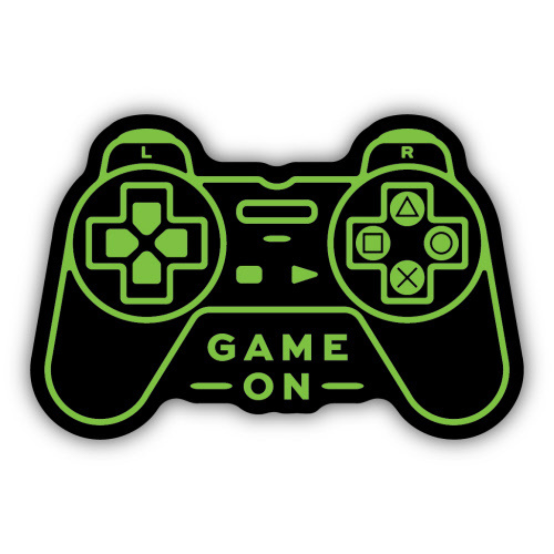 Game On Controller-Aufkleber – Ausdruck Ihrer Gaming-Leidenschaft 0