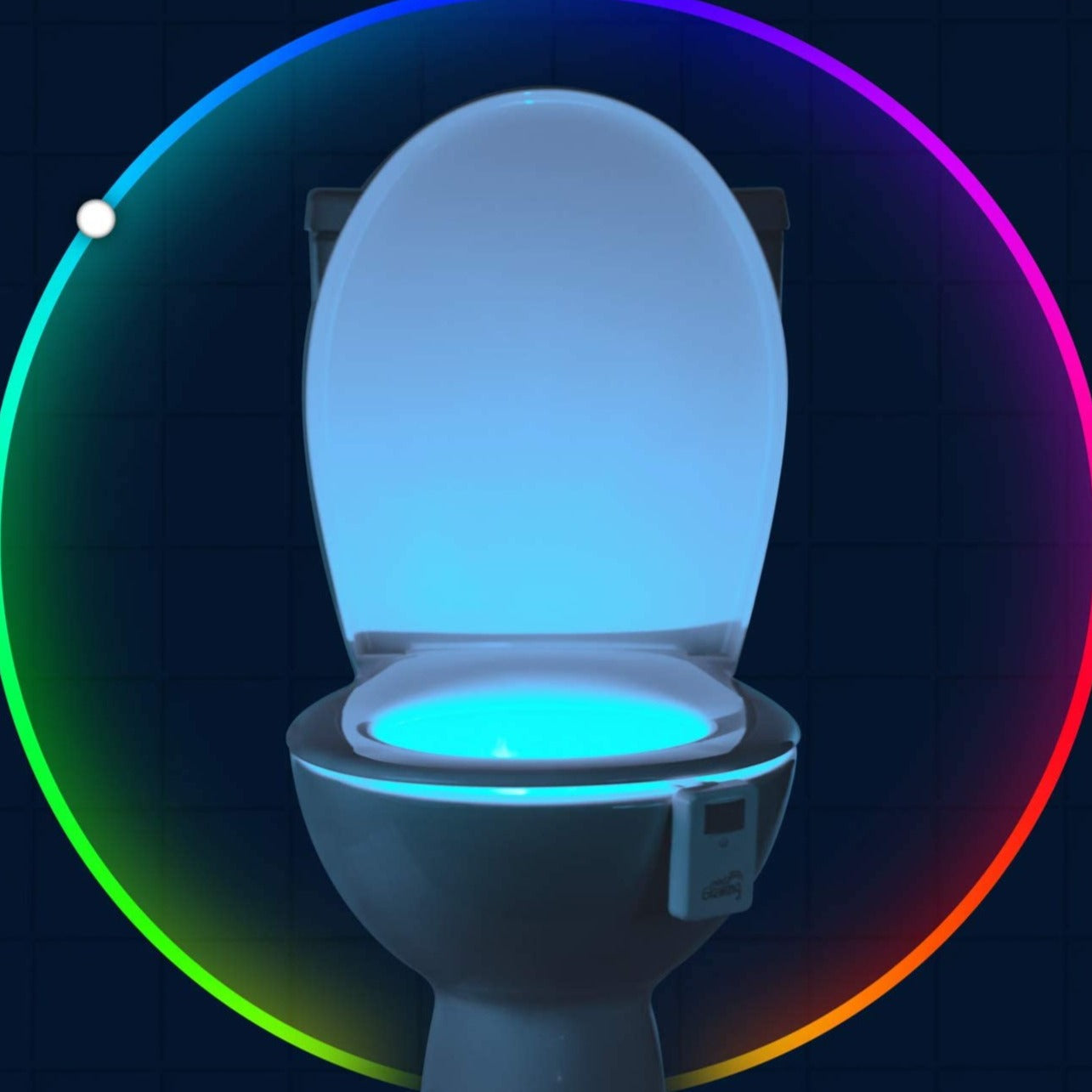 GlowBowl Toiletten-Nachtlicht – Bewegungsaktivierte LED-Beleuchtung Für Sicheres Nachtbesuchen 4