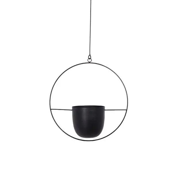 **HÄNGEPFLANZGEFÄSS AUS METALL MIT KETTE** – Platzsparende Eleganz für Ihr Zuhause 7