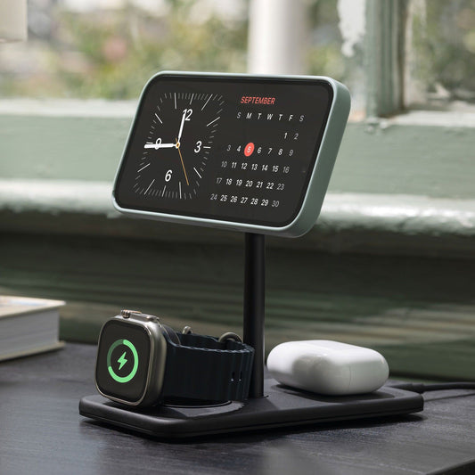 HiRise 3 Deluxe Ladegerät – Elegantes 3-in-1 Design für Ihr iPhone 1