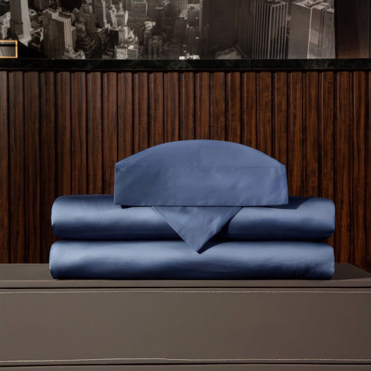 Hochwertiges Blaues Bettbezug-Set 240x240 – Beruhigende Eleganz Für Ihr Schlafzimmer 1