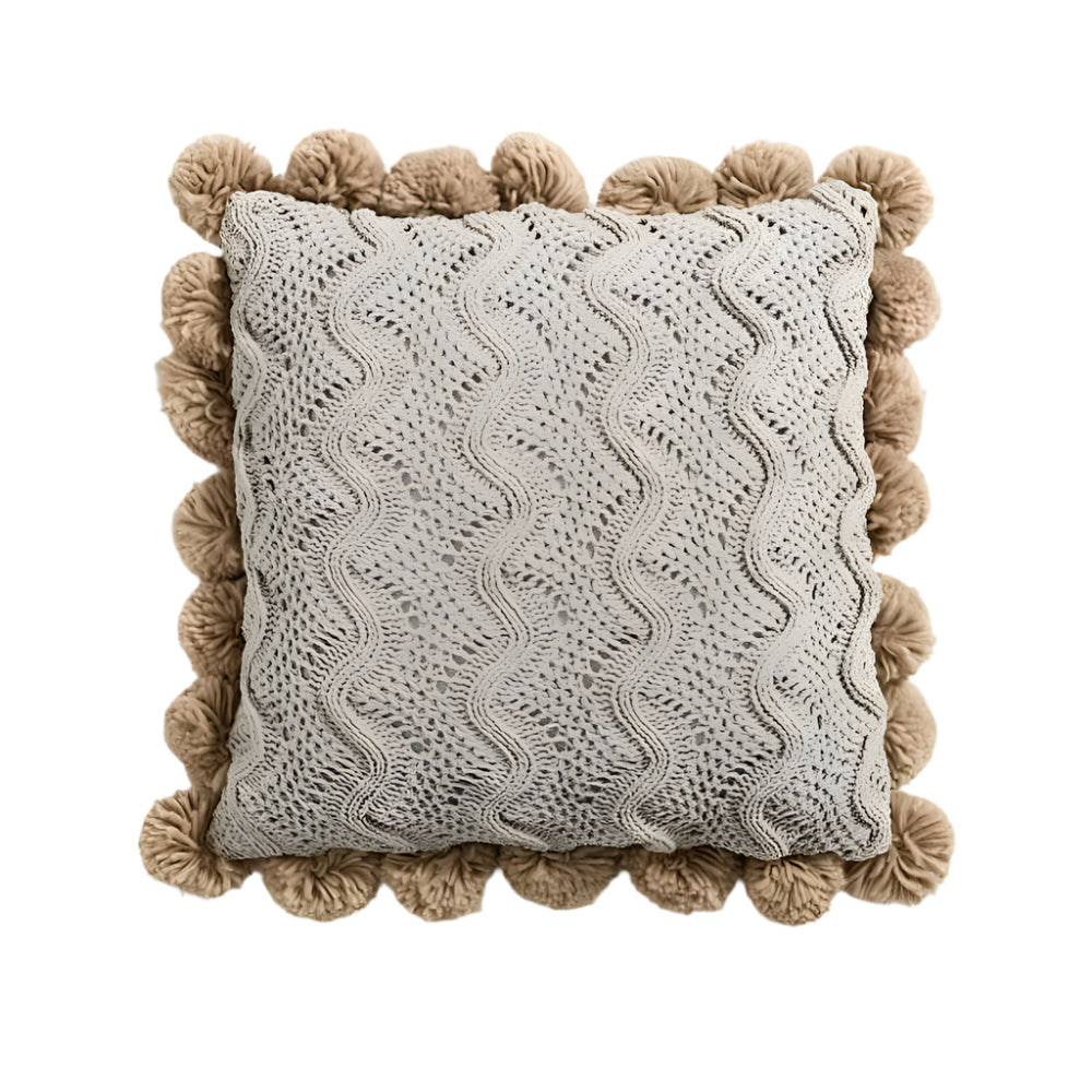 **KISSENBEZUG MIT QUASTEN – ELEGANTES POMPOM-DESIGN FÜR JEDEN RAUM** 8