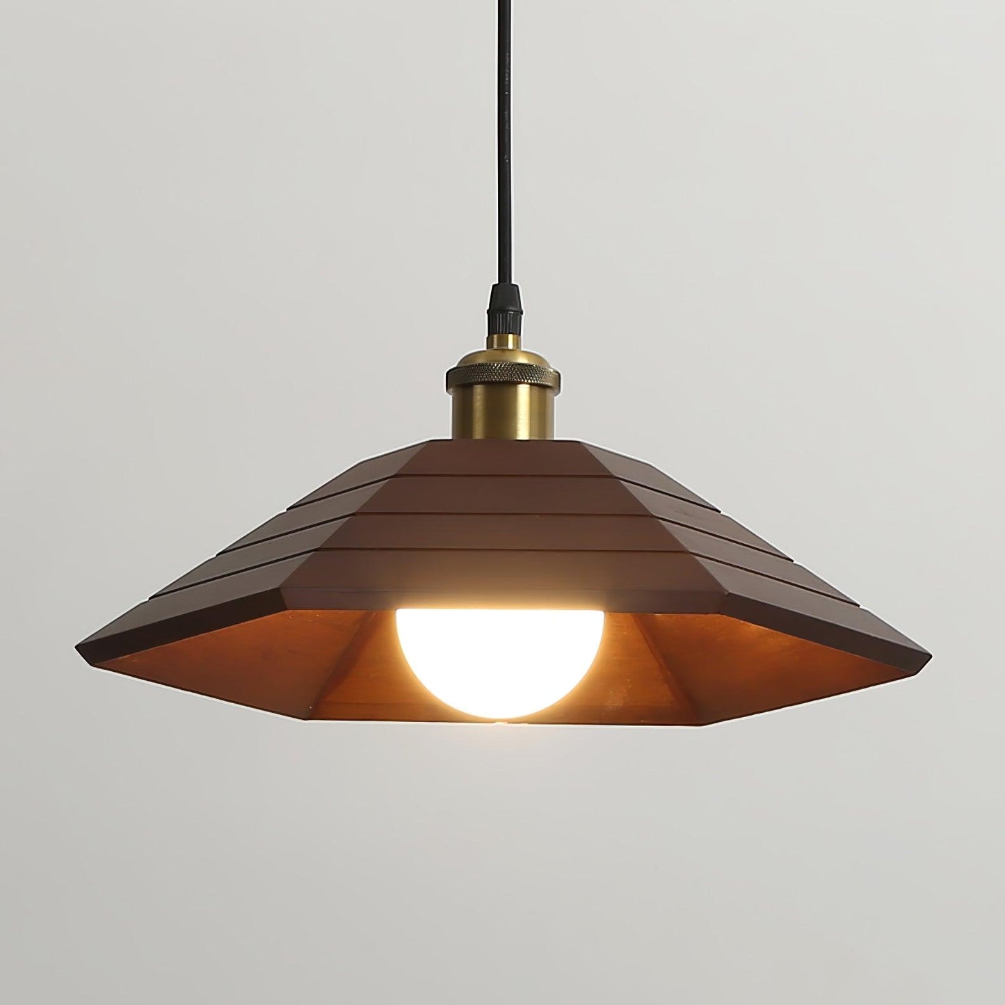 Lunara Hängelampe Holz – Stilvolle Beleuchtung für Esszimmer 9