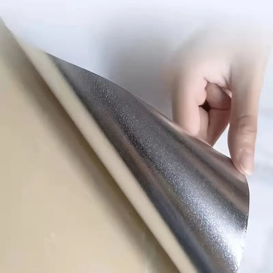Marmor Aluminiumfolien Tapete – Elegante Küchenlösung Für Hygiene 1