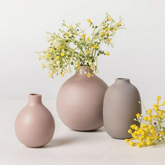 **Moderne Nordische Keramikvase** – Handgefertigte Eleganz für Ihr Zuhause 1