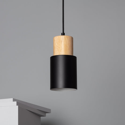 Moderne Pendelleuchte Holz Zylinder – Lebendige Lichtakzente für Ihr Zuhause 1