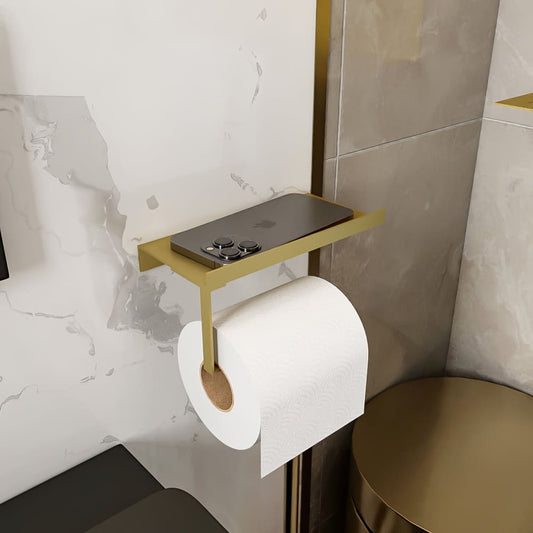Moderner Toilettenpapier- und Handyhalter – Praktische Ablage für Ihr Badezimmer 5