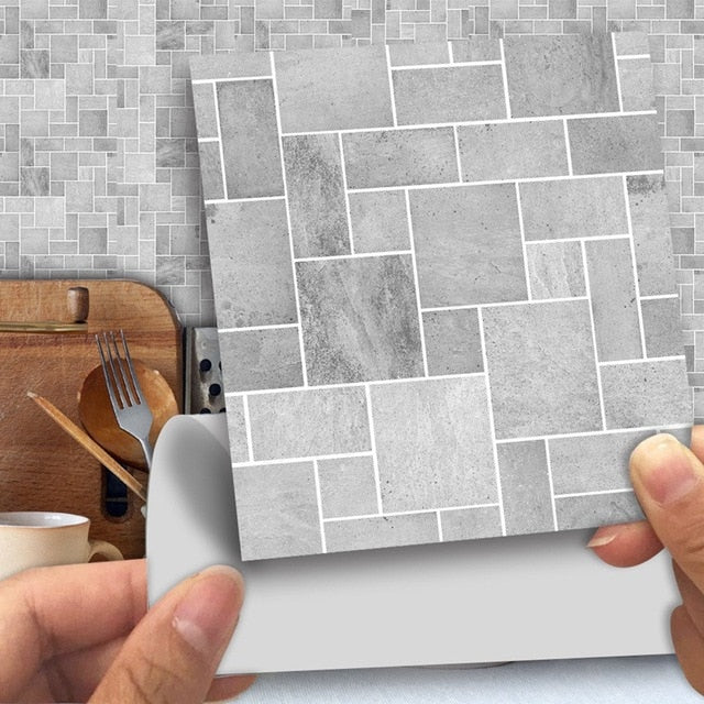 Mosaikwand- und Bodenfliesen PVC – Elegante Marmoroptik Für Stilvolle Räume 10