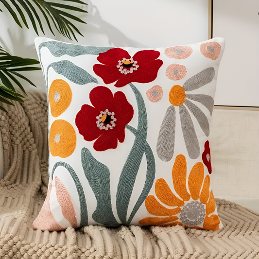 PillowFluff Kissenbezug Floral – Wolkenweicher Komfort Für Ihr Schlafzimmer 1