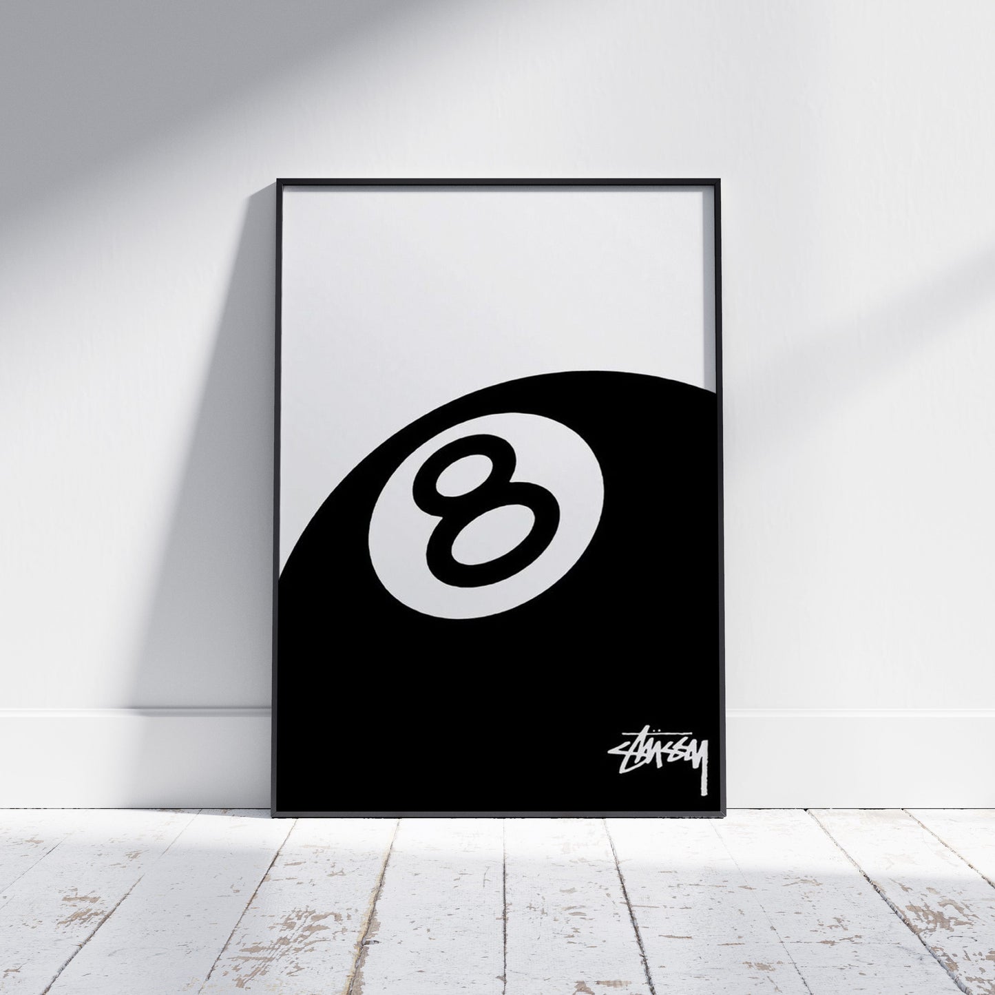 Stussy 8-Ball-Poster – Einzigartige Wandkunst Für Stilbewusste 4