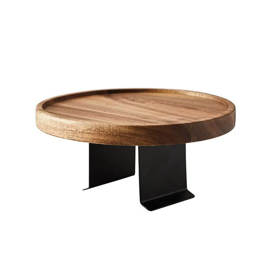 Taavita Clip-On-Tablett Aus Massivholz – Elegante Lösung Für Getränke Und Snacks 1