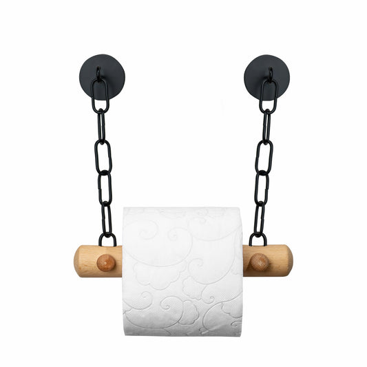 Toilettenpapierhalter Aus Holz Mit Ketten – Stilvolle Lösung Für Ihr Badezimmer 9