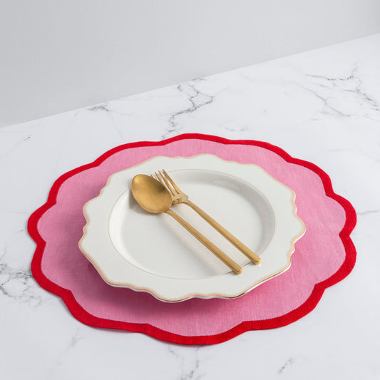 Valentina Stofftischset 4er Set – Elegante Tischdeko Für Stilvolle Anlässe 1