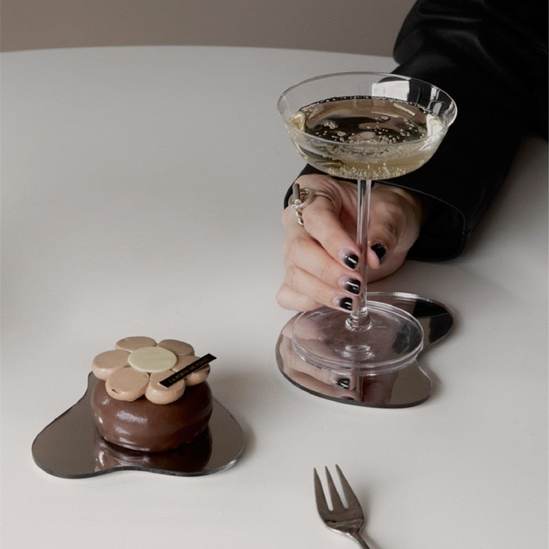 Verspiegelte Untersetzer Set – Elegante Akzente Für Jeden Tisch 7