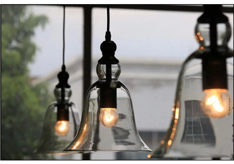 Vintage Glasglocken Pendelleuchte – Elegantes Licht Für Ihr Zuhause 6