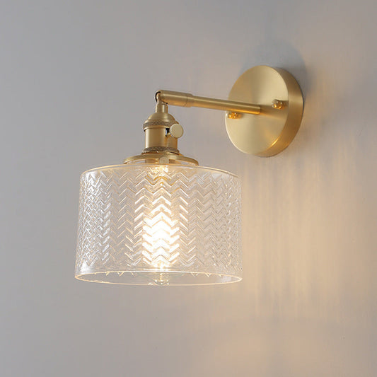 Zylindrische Wandlampe Aus Glas – Stilvolle Eleganz Für Ihr Zuhause 1