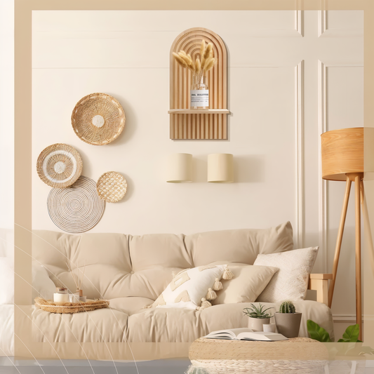 <strong>ARCHI WANDREGAL – Stilvolles Minimalistisches Holzregal</strong> 1