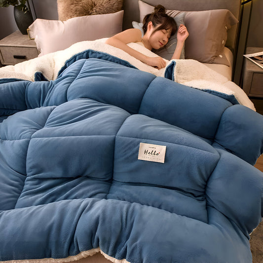<strong>FleeceComforter Bettdecke</strong> – Flauschiger Komfort für jede Jahreszeit 1