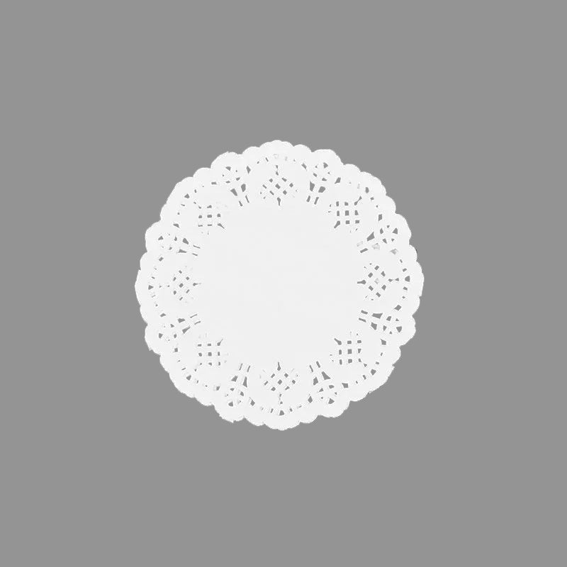 **100 Stück Weiße Spitzen-Tischsets – Elegante Tischdekoration für Jeden Anlass** 0