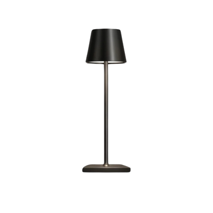 Schlanke Tischlampe Kegelschirm - Stilvolles Licht