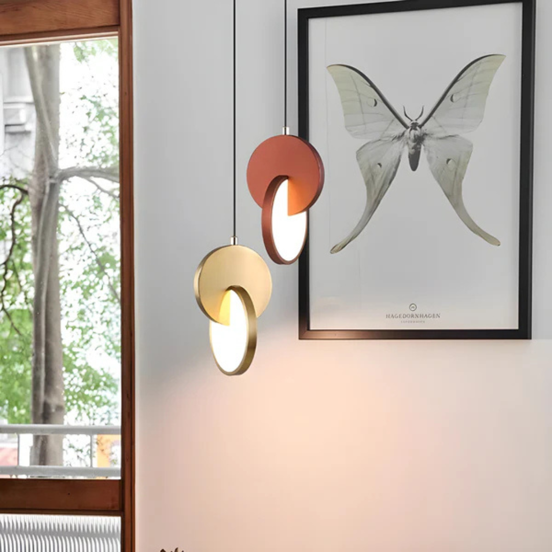 Skandinavische Hängelampe - LED-Design aus Aluminium