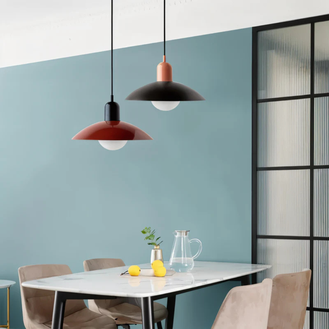 Bauhaus-Pendelleuchte - Zeitloses Metall-Design