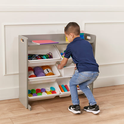 **3-Stufiger Organizer Mit Regal Und 9 Behältern – Praktische Lösung Für Ordnung** 7