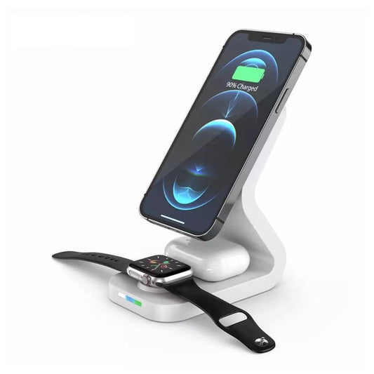 3-in-1 Magnetische Qi-Ladestation – Effizientes Laden Für Ihre Geräte 4