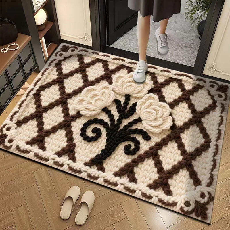3D-Floral-Garn Bodenmatte – Stilvolle Eleganz Für Jeden Raum 18