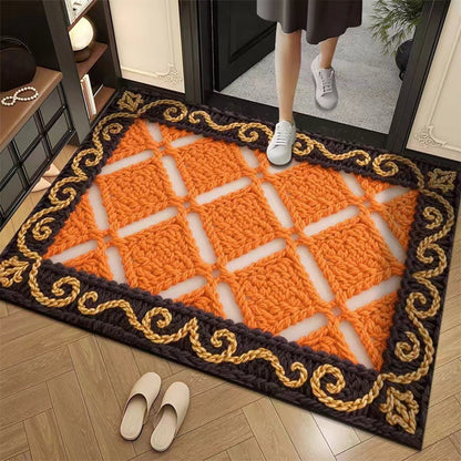 3D-Floral-Garn Bodenmatte – Stilvolle Eleganz Für Jeden Raum 34