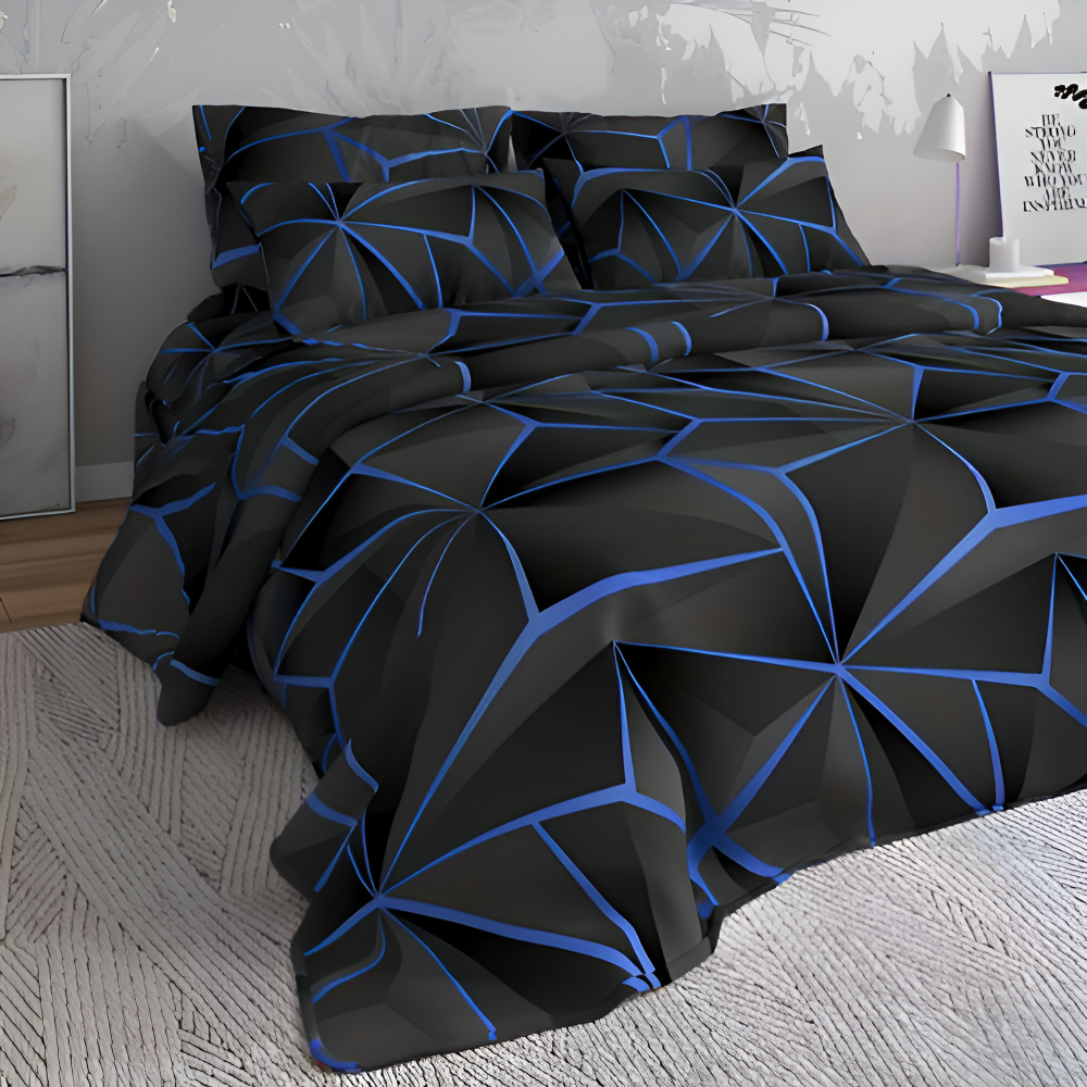 3D-Plaid Bettwäsche Set – Luxuriöser Stil Für Ihr Schlafzimmer 3