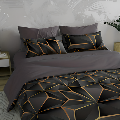3D-Plaid Bettwäsche Set – Luxuriöser Stil Für Ihr Schlafzimmer 6