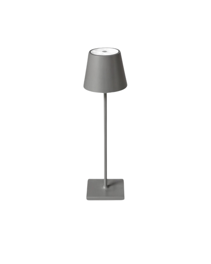 Schlanke Tischlampe Kegelschirm - Stilvolles Licht