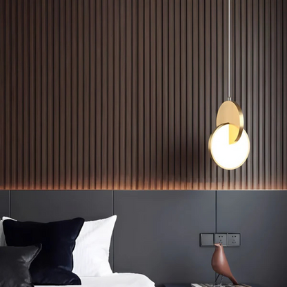 Skandinavische Hängelampe - LED-Design aus Aluminium