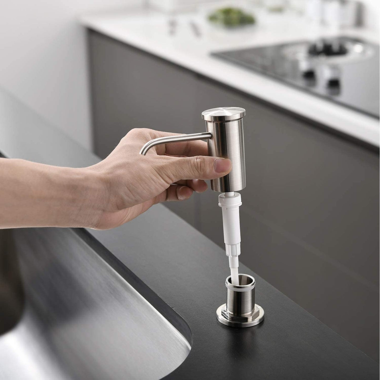 APPASO Seifenspender Edelstahl – Elegantes Design Für Ihre Küche 3