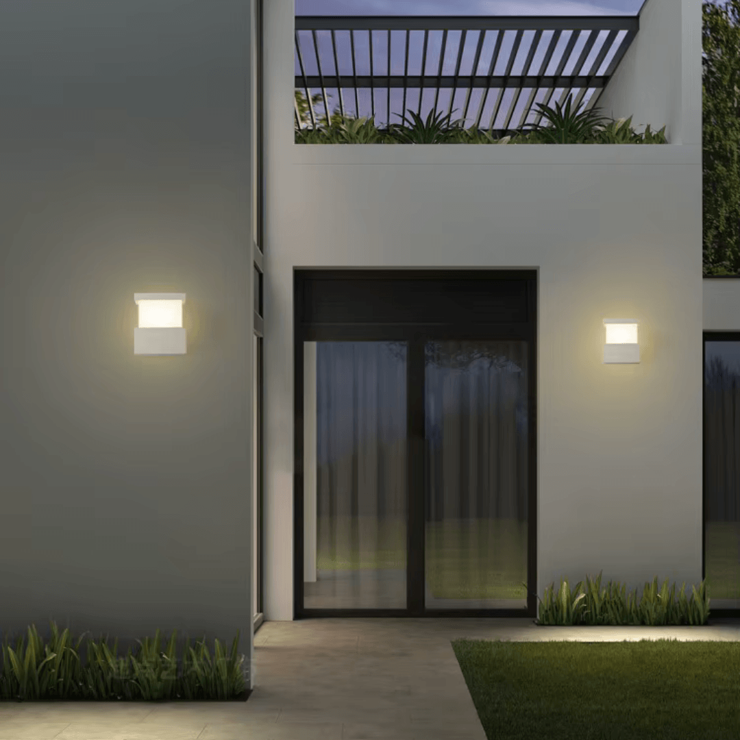 Abigail Außenlampe Eisen & Zement – Einladendes Licht Für Ihren Außenbereich 1