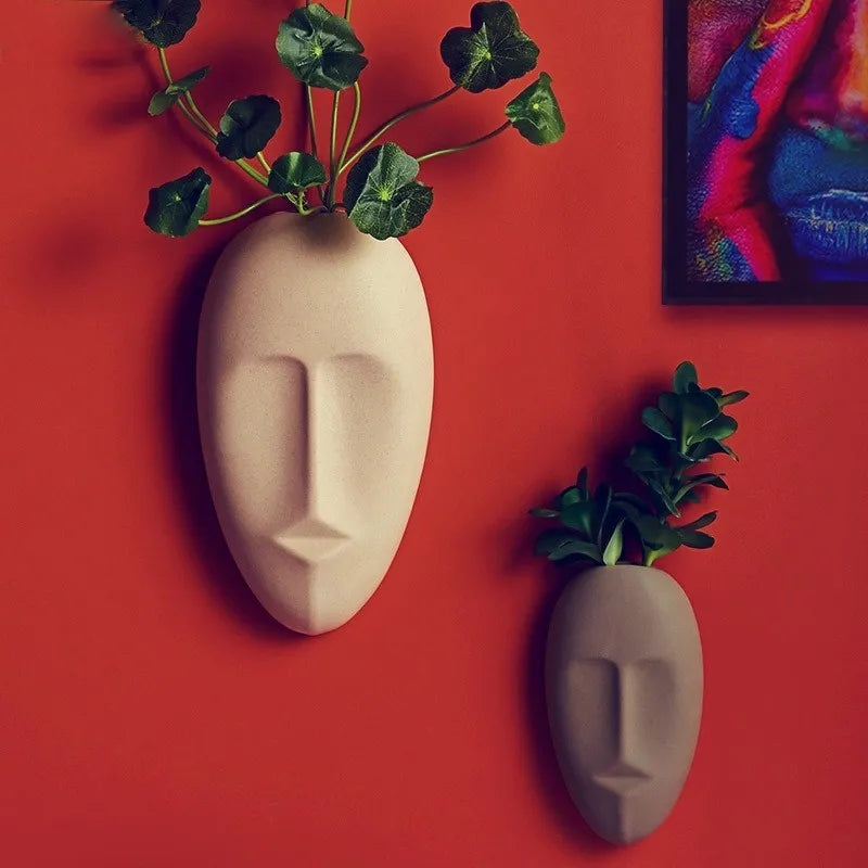 About a Face Keramik-Wandakzent – Stilvolle Eleganz Für Ihr Zuhause 1