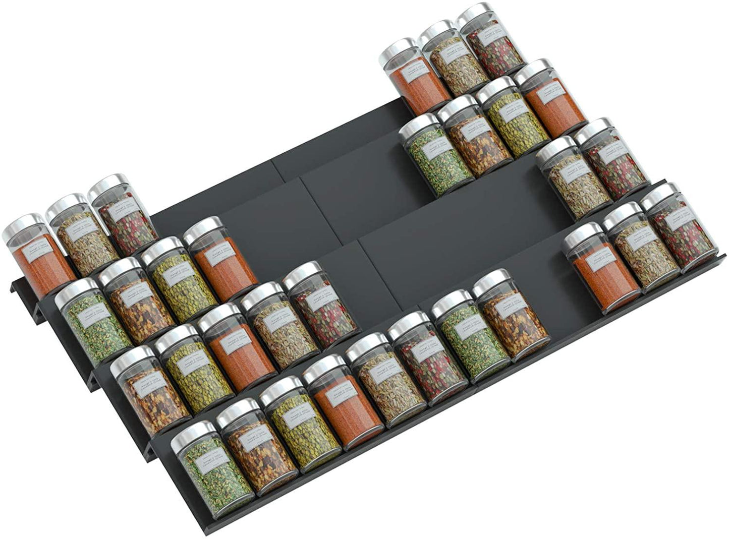 Acryl-Gewürzregal 4-Stufig – Praktische Organisation Für Ihre Küche 6