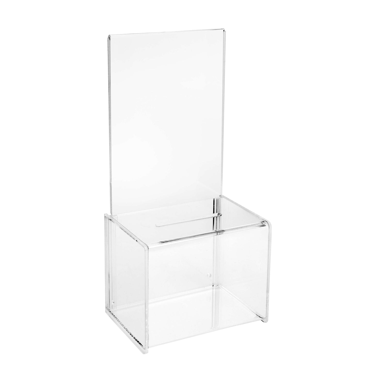 Acryl-Spendenbox Transparent – Stilvolle Möglichkeit Für Unterstützung 1