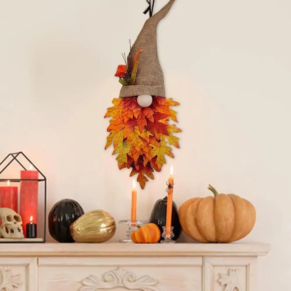Ahorn-Zwerg-Türhänger – Einladende Herbstliche Dekoration 1