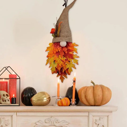 Ahorn-Zwerg-Türhänger – Einladende Herbstliche Dekoration 1