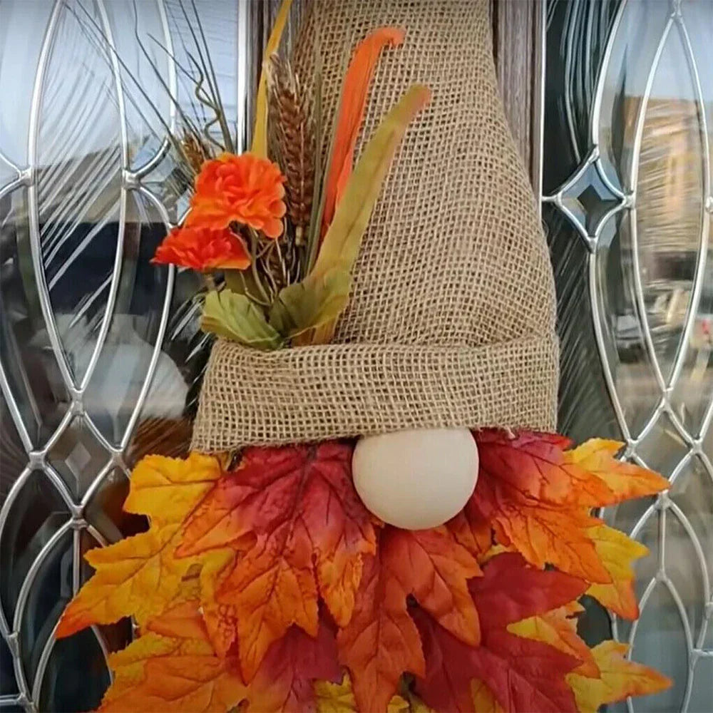 Ahorn-Zwerg-Türhänger – Einladende Herbstliche Dekoration 3