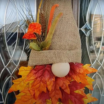 Ahorn-Zwerg-Türhänger – Einladende Herbstliche Dekoration 3